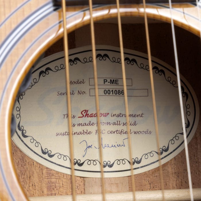 Shadow P-ME Nature Parlor Westerngitarre – Bild 9