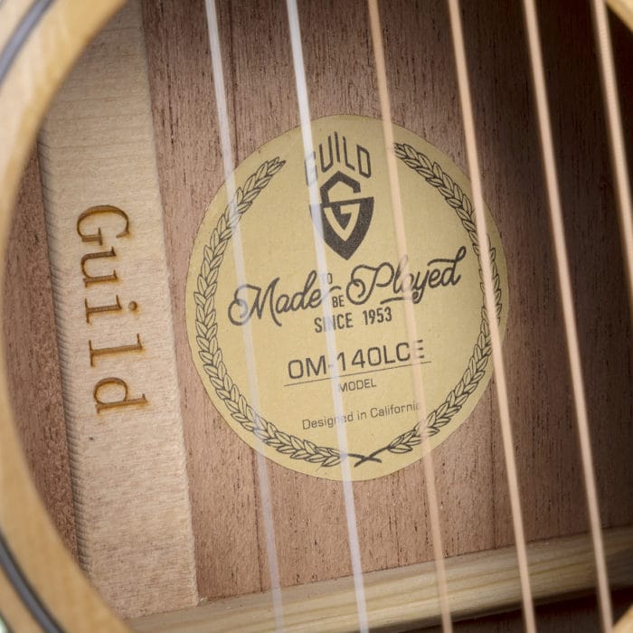 Guild OM-140LCE Natural – Lefthand – Bild 5