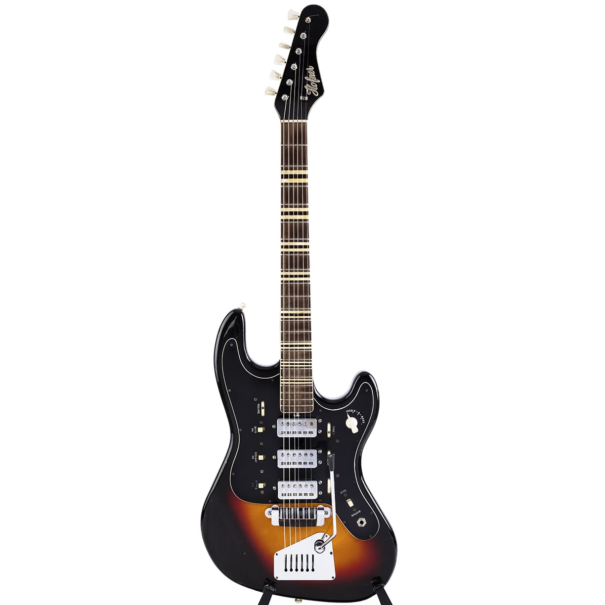 Höfner Galaxie 176 sunburst - 01 Höfner 176 Galaxie Deluxe - sunburst – Bild 1