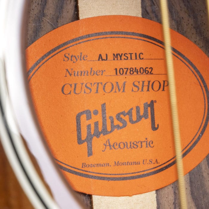 Gibson Custom AJ Advanced Jumbo Mystic RW – Bild 12
