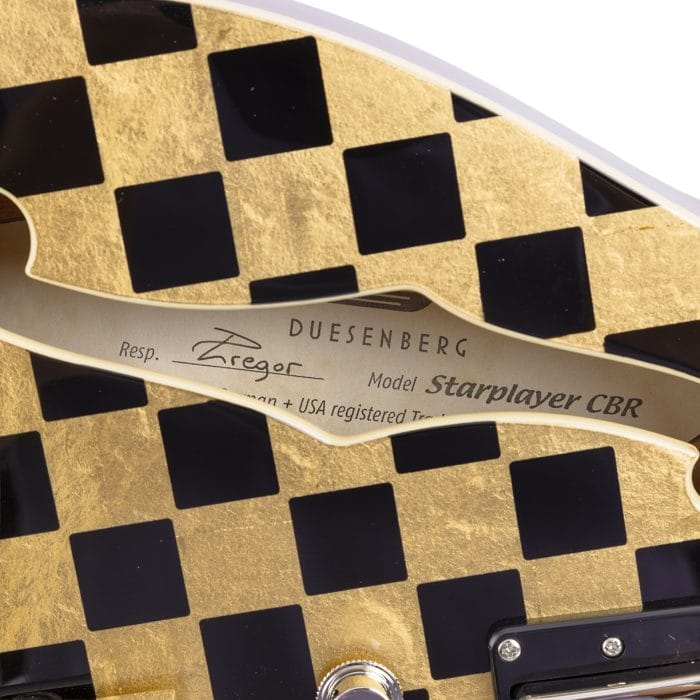 Duesenberg Starplayer CBR Gold-Leaf Checkerboard – Bild 9