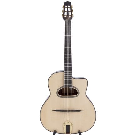 Anton Sandner Favino Gypsy Jazz-Gitarre mit „Grande Bouche“ 2025 LF1