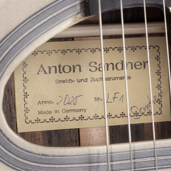 Anton Sandner Favino Gypsy Jazz-Gitarre mit „Grande Bouche“ 2025 LF1 – Bild 5