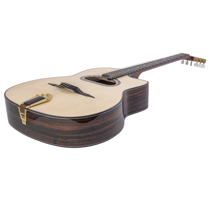 Anton Sandner Favino Gypsy Jazz-Gitarre mit „Grande Bouche“ 2025 LF1 – Bild 4