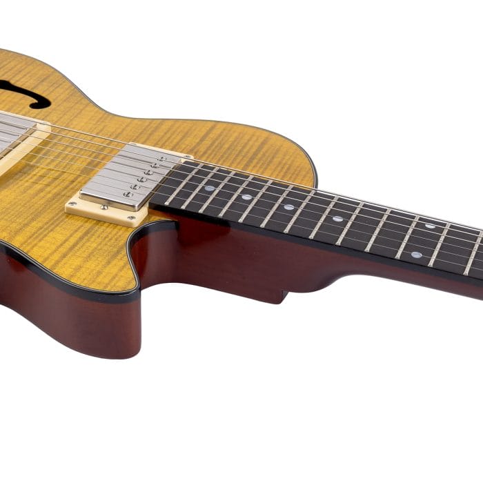 Maybach Little Wing Flat Top Cutaway Dirty Lemon Aged – Bild 7