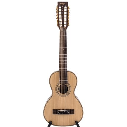 Vintage Viator Paul Brett 12 Saiten Electro-Akustik Gitarre