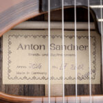 Anton Sandner Favino Gypsy Jazz-Gitarre Fichte - grande Bouche LF2602 – Bild 12