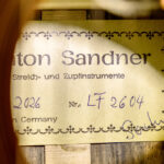 Anton Sandner Favino Gypsy Jazz-Gitarre Zeder - petite Bouche LF2604 – Bild 12