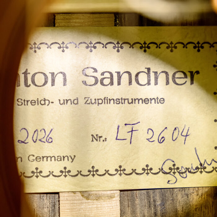 Anton Sandner Favino Gypsy Jazz-Gitarre Zeder - petite Bouche LF2604 – Bild 12