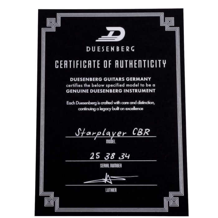 Duesenberg Starplayer CBR Hanover Gold Limited – Bild 14