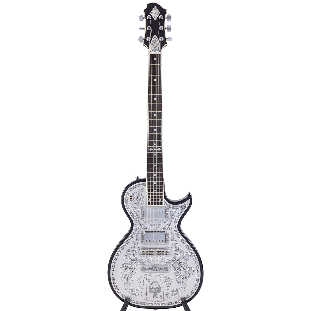 Zemaitis Guitars MFG-AC-24 Aces & 8s - 01 Zemaitis Guitars MFG-AC-24 Aces & 8s – Bild 1
