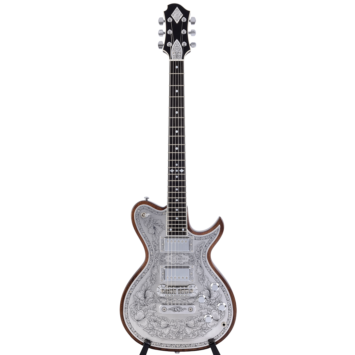 Zemaitis Guitar Metal Front AC24 DUO NAT - 01 Zemaitis Guitars MFG-AC-24 DUO, Natural – Bild 1