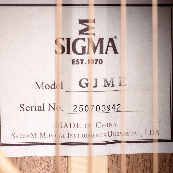 Sigma GJME – Bild 7