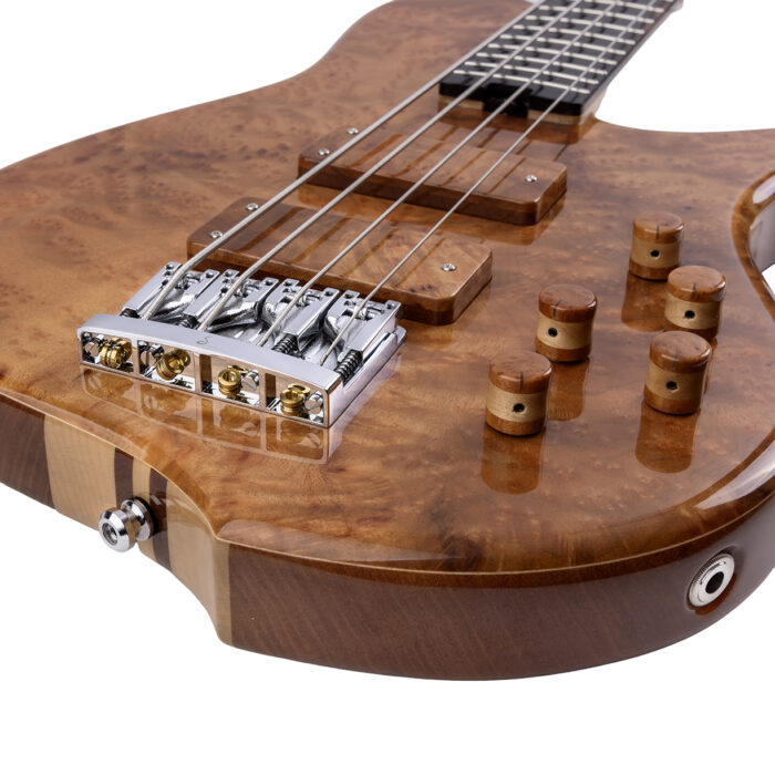 Surikata Luthiery Masterbuilt -Singlecut 4 String Bass – Bild 7